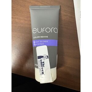 Eufora Color Revive Bright Blonde Hair Toning Treatment 3 Fl Oz Tube Conditioner
